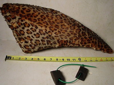 CUSTOM BICYCLE REAL LEOPARD FUR TANK Kustom Kruiser Dyno stretch 