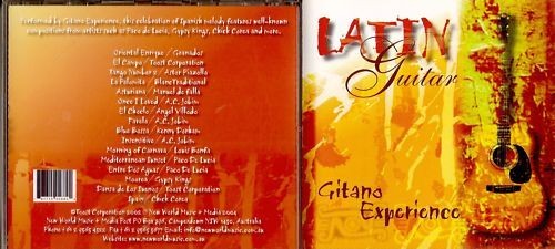 latin guitar cd album gitano experience from australia time left