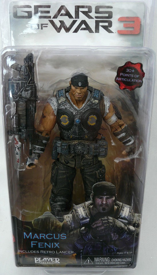 gears of war 3 marcus fenix new includes retro lancer