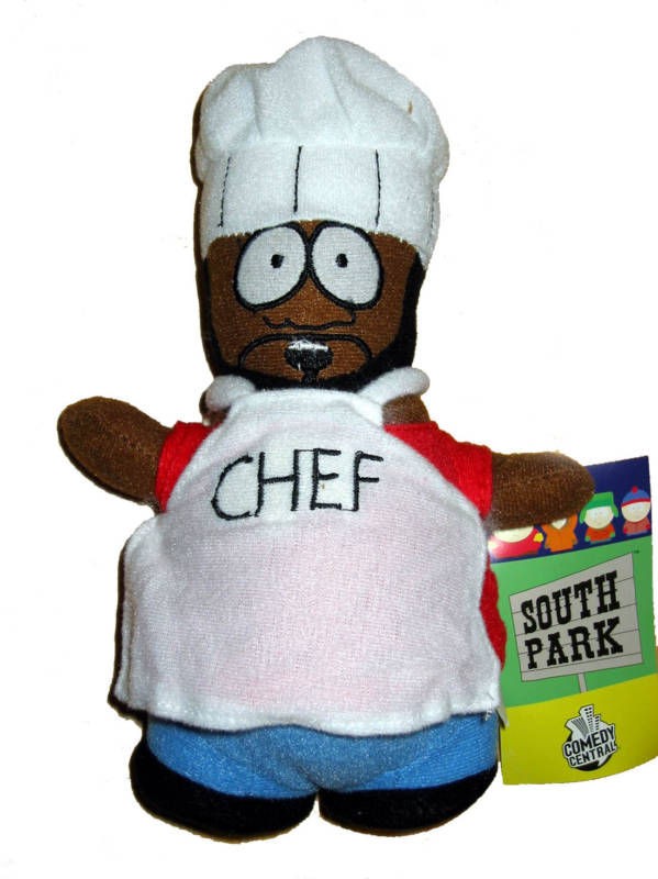 south park tv movie chef plush doll toy figure 8