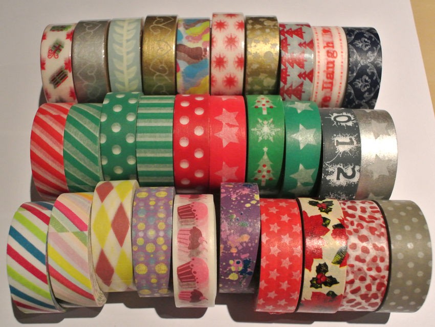 Washi Tape 15mm x 10m Roll Decorative Sticky Paper Masking Tape 