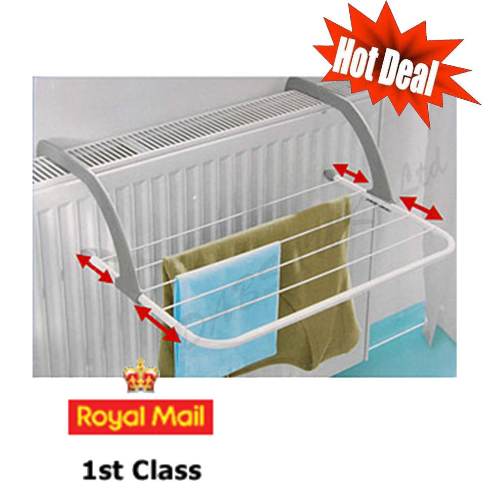 RADIATOR AIRER Clothes Drying Rack   For Laundry Use Both Indoor 