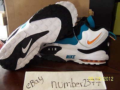 nike air max speed turf dolphins dan marino size 9