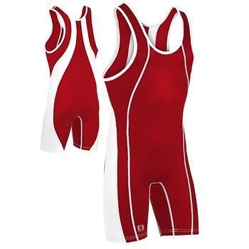 brute maverick wrestling singlet size youth large  