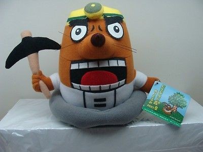 Mr Resetti Plush Animal Crossing Doubutsu no Mori+ Nintendo NWT