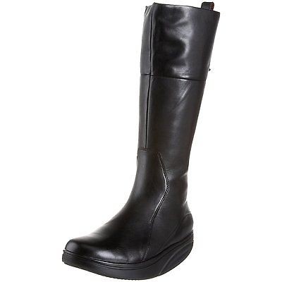 MBT Tenga Tall Shaft Black Boot Womens 100% Authentic Guaranteed