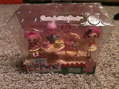 NEW Lalaloopsy Crumbs Tea Party Bonus Jewel Sparkles Mini Playset 2 