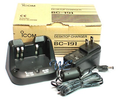 NEW ICOM BC 191 Charger for IC F3102D IC F4102D IC F3103D IC F4103D in 