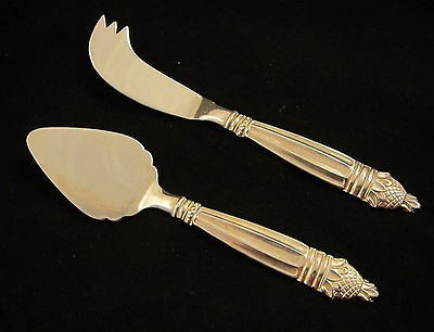 Godinger PIneapple Cheese Server & Cutter Set Flatware Utensils 