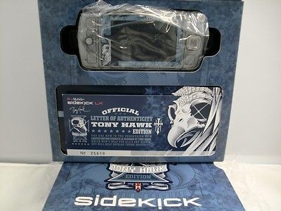 newly listed t mobile sidekick lx tony hawk edition time