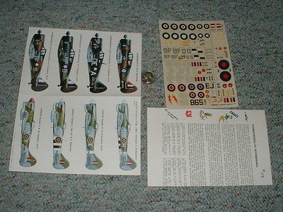 Esci decals 1/72 Hawker Tempest VI V ,Commonwealth CA 13 Boomerang 