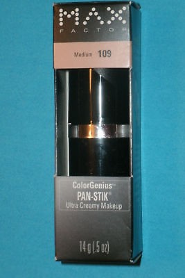 max factor pan stik foundation stick medium 109 time left