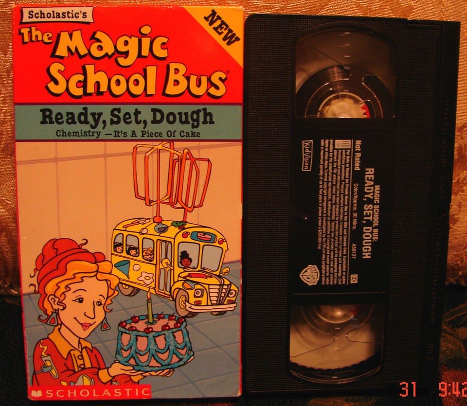 The Magic School Bus Ready, Set, Dough Vhs~Ship Unlimited Videos For ...