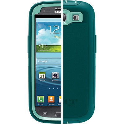 Authentic Otterbox Samsung Galaxy S3 i9300 Reflection Aqua/Blue 