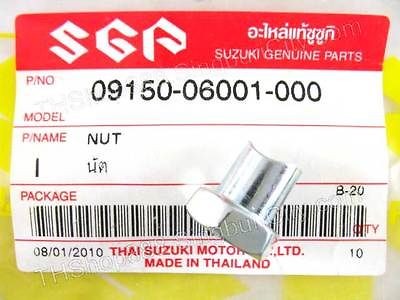 09150 06001 SUZUKI BRAKE NUT GT185 GT250 GT750 GS250 GS450 GP125 