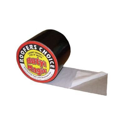   Black Butyl Magic, mobile home, RV leaks Metal roofing EPDM Pond Liner