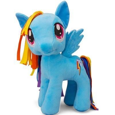 NEW My Little Pony 11 Exclusive LARGE Plush Toy RAINBOW DASH mlp 