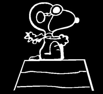 snoopy red baron house vinyl decals more options decal size