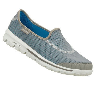 SKECHERS SHOE 13514 GRAY GO WALK RECOVERY WOMEN NEW SPORT SLIP ON 