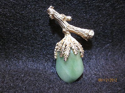   jade brooch  40 99  sweet vintage swoboda jade