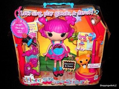 NEW Lalaloopsy Silly Hair Star Harmony B Sharp Doll Sings Dances Plays 