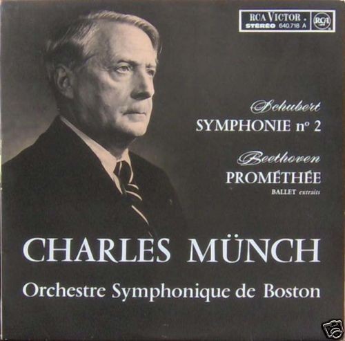 charles munch schubert symphony n 2 rca stereo 60 s