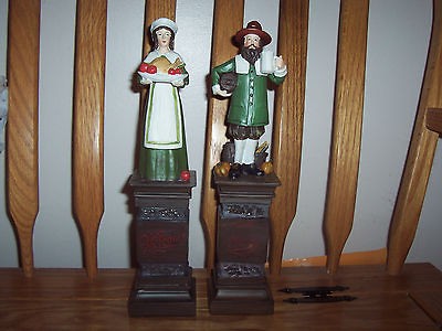 thanksgiving pilgrim figurines in Holiday & Seasonal