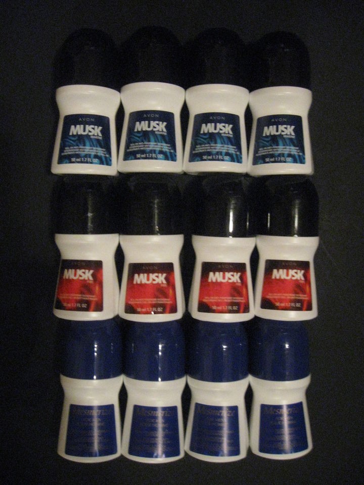 Mixed Lot of 12 Mens Roll on Anti Perspiran​t Deodorant ~