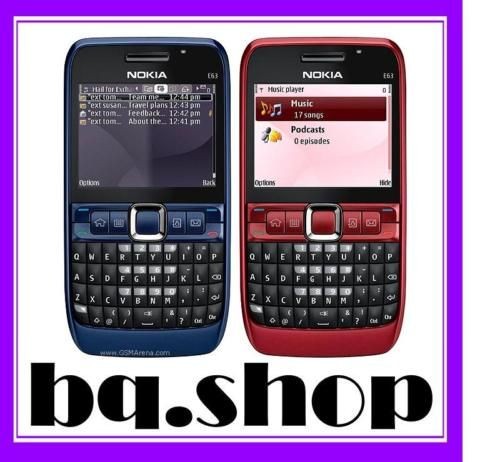 new nokia e63 unlock wifi 3g fm 1gb ship by