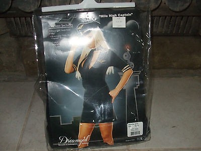 flight attendant ladies uniform costume Adult SMALL SIZE FREE 