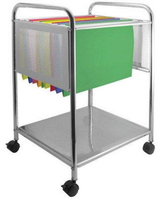   Hanging File Storage Cart Letter Legal Size Office Scrapbook Shelf