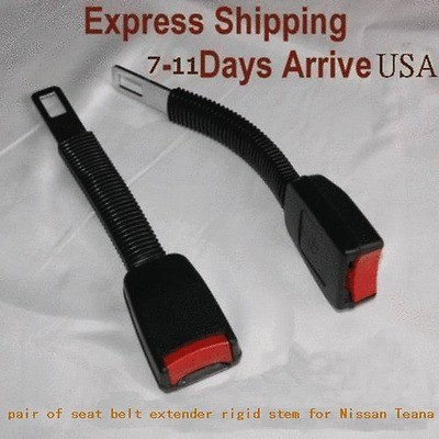   Belt Extender Rigid Stem 7/8Buckle For Nissan Teana Front Seat NEW