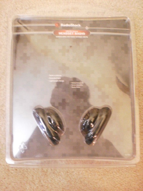 radio shack am fm stereo headset radio model 12a09 time