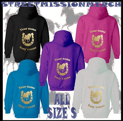   horse riding hoodie pony hoodie equestrian children s pony