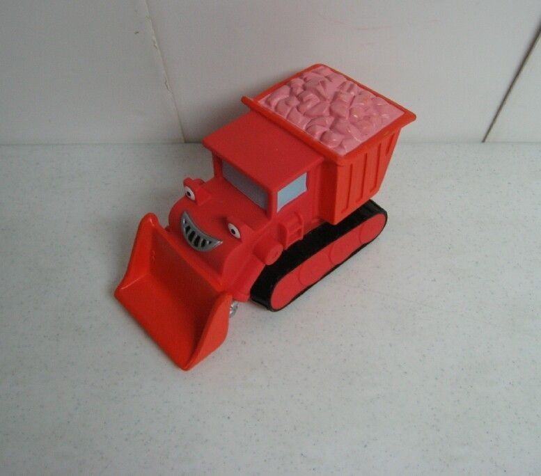 bob the builder talking muck red rubber dump truck