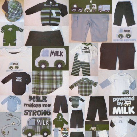 NWT GYMBOREE Little Milkman romper hoodie pants tops shirts hat jacket 