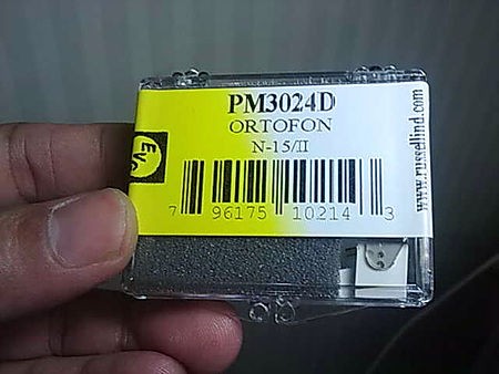 Ortofon N 15 MK II generic stylus (for Ortofon VMS MK II series 