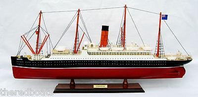 rms carpatthia 32 cruise ship model ready to display new