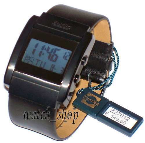 zentra germany digital watch gunmetal new offer location germany 