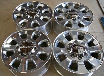   13 GMC Sierra HD 2500 3500 8 Lug 18 OEM Factory Wheels Rims Silverado