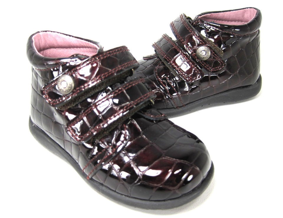 PABLOSKY TODDLERS 406 BOOT CHAROL BEREJENA LEATHER EUR SIZE 22 US 