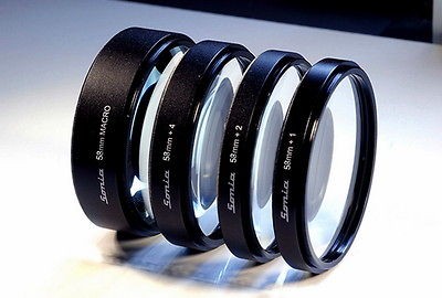 Macro Close Up Lenses for Nikon 105mm f/2.5 and 135mm f/2.8 Nikkor 