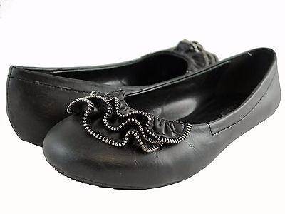   Fashion Design Comfortable Ballet Style Shoes Decoration Faux Leather