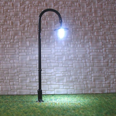 15 pcs ho scale led made 3v longlife street light