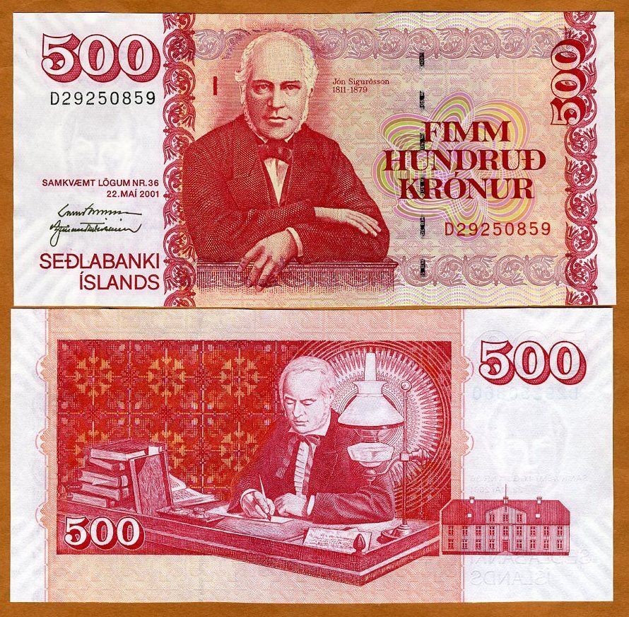 Coins & Paper Money  Paper Money World  Europe  Iceland