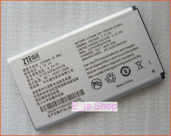 Battery/Batería/Batterie Li3715T42P3h734158 For MetroPCS ZTE Score M 