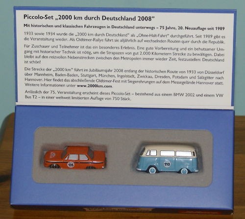 schuco piccolo set bmw vw t2 oldtimer rally location united kingdom 