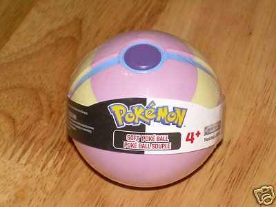 Jakks 2011 POKEMON Black & White Soft Foam HEAL POKE BALL Sealed