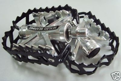 NOS black SR MTP 100 pedals 1/2 old school vintage BMX