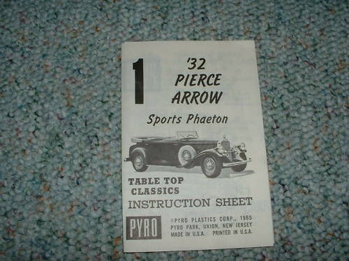 pyro table top 32 pierce arrowr instructions 